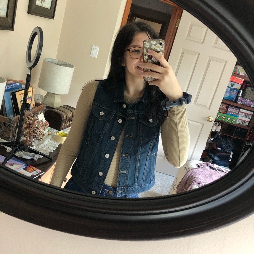 Express Jean Vest
